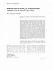 Research paper thumbnail of Biodiversity effects of elevated CO2 in species-rich model communities from the semi-arid Negev of Israel