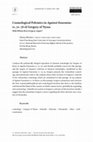 Research paper thumbnail of Cosmological Polemics in Against Eunomius II, 72-76 of Gregory of Nyssa. With Whom Does Gregory Argue?