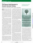 Research paper thumbnail of The Illusive Gold Standard in Genetic Ancestry Testing