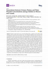 Research paper thumbnail of Associations between Urinary, Dietary, and Water Fluoride Concentrations among Children in Mexico and Canada