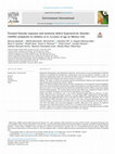 Research paper thumbnail of Prenatal fluoride exposure and attention deficit hyperactivity disorder (ADHD) symptoms in children at 6–12 years of age in Mexico City