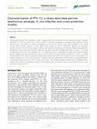 Research paper thumbnail of Characterization of PTV-12, a newly described porcine teschovirus serotype: in vivo infection and cross-protection studies