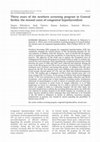 Research paper thumbnail of Thirty years of the newborn screening program in central serbia: the missed cases of congenital hypothyroidism