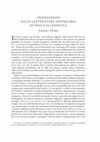 Research paper thumbnail of Osservazioni sulla letteratura antiquaria di epoca ellenistica, in B. Virgilio (a cura di), Studi Ellenistici XXIV , Pisa-Roma 2010, p. 281-287