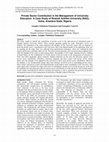 Private Sector Contribution in the Management of University Education: A Case Study of Nnamdi Azikiwe University (NAU), Awka, Anambra State, Nigeria Cover Page