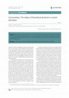 Research paper thumbnail of Commentary: The status of theoretical divisions in current semiotics