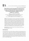 Theoretical and Conceptual Framework of Access to Financial Services by Farmers in Emerging Economies: Implication for Empirical Analysis Cover Page