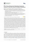 Research paper thumbnail of Use of Tracer Elements for Estimating Community Exposure to Marcellus Shale Development Operations