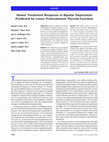 Research paper thumbnail of Slower treatment response in bipolar depression predicted by lower pretreatment thyroid function