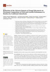 Reduction of the Adverse Impacts of Fungal Mycotoxin on Proximate Composition of Feed and Growth Performance in Broilers by Combined Adsorbents Cover Page