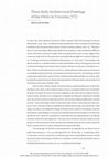Research paper thumbnail of Three Early Architectural Drawings of San Pietro in Tuscania (VT) [Getty Research Journal 8, 2016]