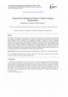 Research paper thumbnail of Proposed Risk Management Model to Handle Changing Requirements