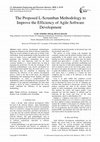 Research paper thumbnail of The Proposed L-Scrumban Methodology to Improve the Efficiency of Agile Software Development