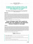 Estudio de clases de Dengue: DCSA y DG en pacientes ingresados en el hospital de Infectología de Guayaquil / Types of Dengue study: DCSA and DG in patients that were admitted to the Infectious Diseases Hospital in Guayaquil Cover Page