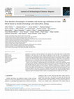 Research paper thumbnail of First absolute chronologies of neolithic and bronze age settlements at Lake Ohrid based on dendrochronology and radiocarbon dating