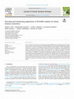 Research paper thumbnail of Executing and interpreting applications of PLS-SEM: Updates for family business researchers