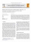 Research paper thumbnail of Magneto-optical spectroscopy of diluted magnetic oxides TiO2−δ: Co