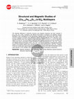 Research paper thumbnail of Structural and Magnetic Studies of [Co<SUB>0.45</SUB>Fe<SUB>0.45</SUB>Zr<SUB>0.1</SUB>/<I>a</I>-Si]<SUB><I>N</I></SUB> Multilayers