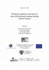 Working conditions and intent to leave the profession among nursing staff in Europe Cover Page