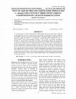 Research paper thumbnail of TEST OF LIQUID ORGANIC FERTILIZER ORIGINATED C. odorata AND COCONUT FIBER WITH VARIOUS COMPOSITION BY LENGTH FERMENTATION