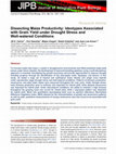 Dissecting Maize Productivity: Ideotypes Associated with Grain Yield under Drought Stress and Well-watered Conditions Cover Page