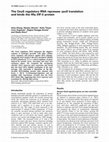 Research paper thumbnail of The OxyS regulatory RNA represses rpoS translation and binds the Hfq (HF-I) protein