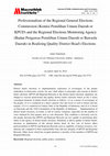 Professionalism of the Regional General Elections Commission (Komisi Pemilihan Umum Daerah or KPUD) and the Regional Elections Monitoring Agency (Badan Pengawas Pemilihan Umum Daerah or Bawaslu Daerah) in Realizing Quality District Head's Elections Cover Page