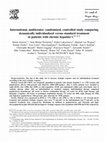 Research paper thumbnail of International, multicenter, randomized, controlled study comparing dynamically individualized versus standard treatment in patients with chronic hepatitis C