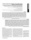 Research paper thumbnail of Proteomic analysis of the adaptation of the host NS0 myeloma cell line to a protein-free medium