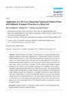 Research paper thumbnail of Application of a 3D Layer Integrated Numerical Model of Flow and Sediment Transport Processes to a Reservoir