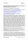 Research paper thumbnail of Comparing Digital Protest Media Imaginaries: Anti-austerity Movements in Spain, Italy & Greece