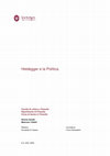 Research paper thumbnail of Heidegger e la Politica