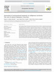 Research paper thumbnail of Assessment of environmental payments on indigenous territories: The case of Cabecar-Talamanca, Costa Rica