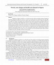 Research paper thumbnail of Poverty, user charges and health care demand in Nigeria