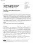 Research paper thumbnail of Searching for Oneself on YouTube: Teenage Peer Socialization and Social Recognition Processes