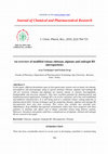 Research paper thumbnail of An overview of modified release chitosan, alginate and eudragit RS microparticles