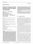 Research paper thumbnail of Optically reconfigurable planar monopole antenna for cognitive radio application