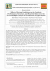 Research paper thumbnail of Effect of Drying Conditions on the Catalytic Performance, Structure, and Reaction Rates over the Fe-Co-Mn/MgO Catalyst for Production of Light Olefins