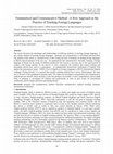 Research paper thumbnail of Grammatical and Communicative Method - A New Approach in the Practice of Teaching Foreign Languages