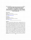 A Study on the Challenges Face by Teachers in Teaching English in Multilingual Classroom at Secondary Level in Public Schools of Liaquatabad Town Karachi Cover Page