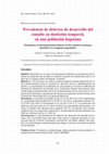 Research paper thumbnail of Prevalencia de defectos de desarrollo del esmalte en dentición temporal, en una población bogotana