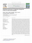 Modeling mechanisms of vegetation change due to fire in a semi-arid ecosystem Cover Page