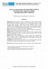 Research paper thumbnail of Recovery among People with Mental Illness (PMI) as Perceived by the Caregivers in Islamic Boarding School (IBS) in Indonesia