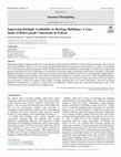 Research paper thumbnail of Improving Daylight Availability in Heritage Buildings: A Case Study of Below-grade Classrooms in Tehran