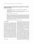 Research paper thumbnail of Quantum chemical investigation of the reaction of O(3 P 2) with certain hydrocarbon radicals