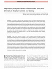 Research paper thumbnail of Negotiating Imagined Genetic Communities: Unity and Diversity in Brazilian Science and Society