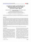 Research paper thumbnail of Groundwater Quality and Identification of Hydrogeochemical Processes within University of Lagos, Nigeria