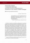 Research paper thumbnail of Vocación humana y vocación cristiana