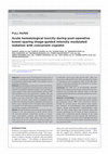 Research paper thumbnail of Acute hematological toxicity during post-operative bowel sparing image-guided intensity modulated radiation with concurrent cisplatin