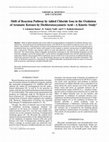 Research paper thumbnail of Shift of reaction pathway by added chloride ions in the oxidation of aromatic ketones by dichloroisocyanuric acid—A kinetic study